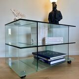 Glass TV stand