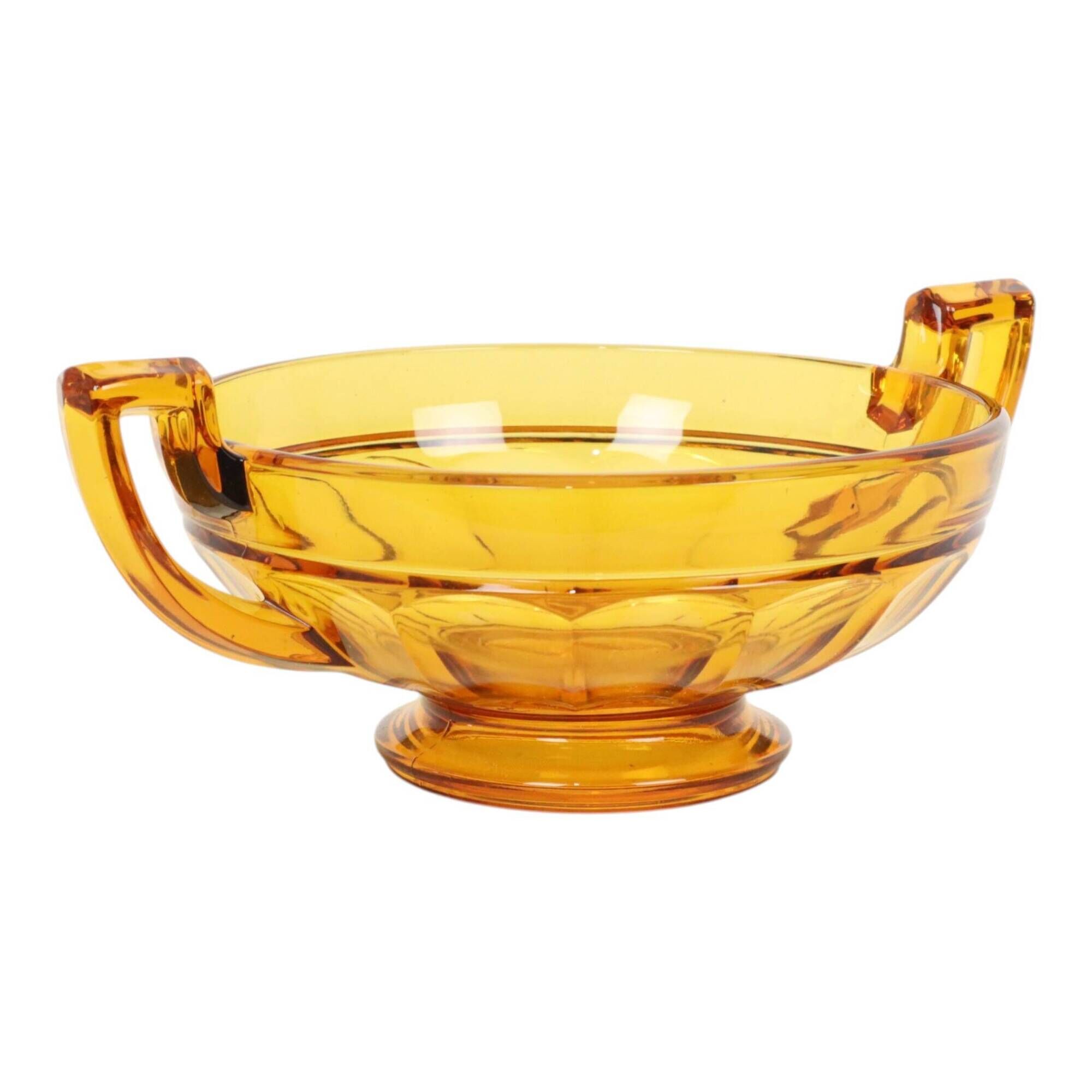 Art Deco Val Saint Lambert 'Noémie' Fruit Bowl (Luxval), 1935