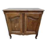Rustic Louis XV style two-door sideboard