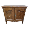 Rustic Louis XV style sideboard with two doors