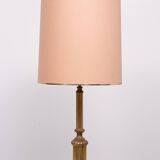 Hollywood Regency Gilded Brass Table lamp 1970s France