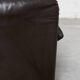 Leather Maralunga Lounge Chair and Ottoman by Vico Magistretti for Cassina