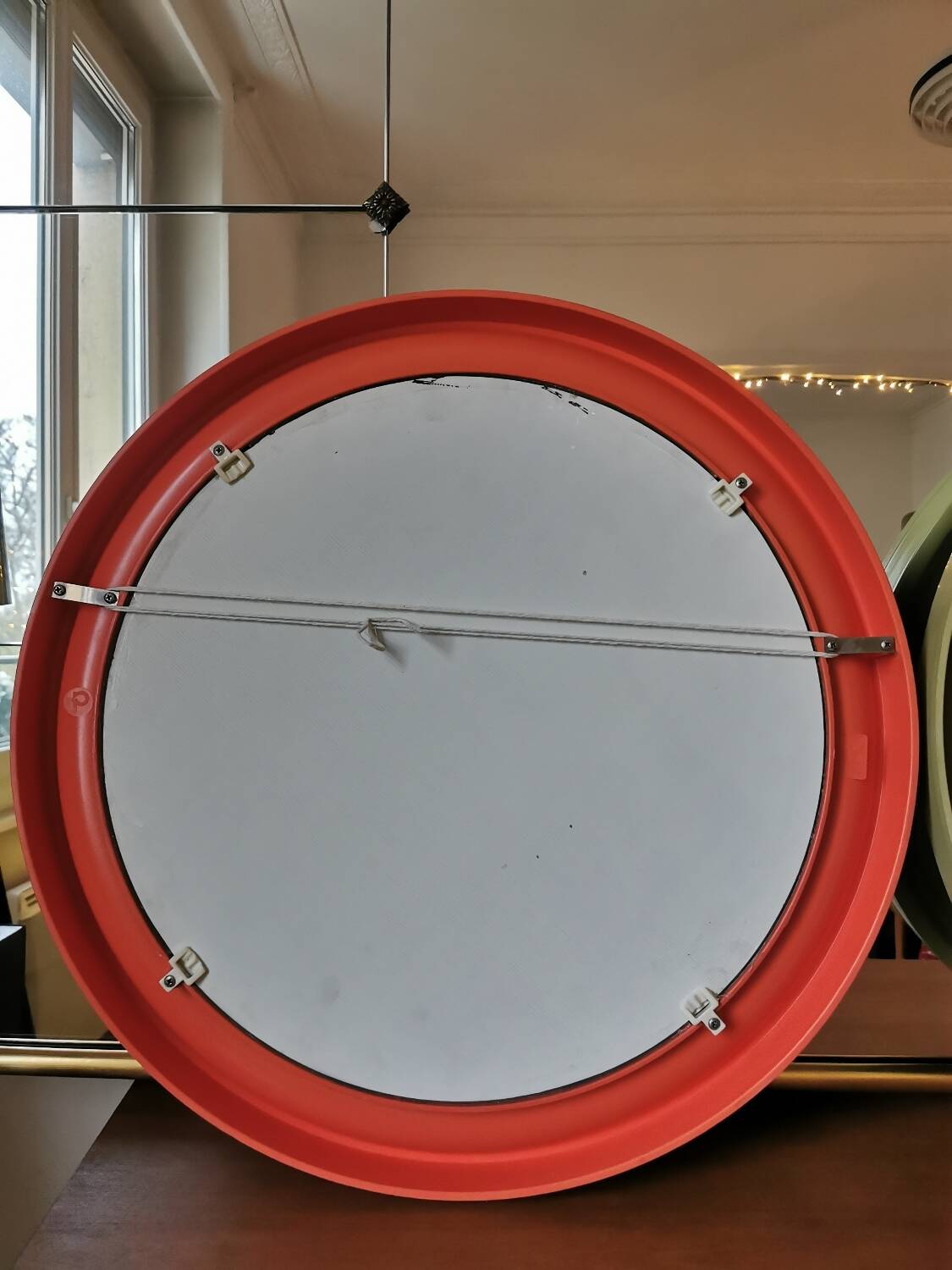 Pair of space age mirrors