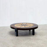 Rare Roger Capron ceramic coffee table