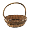 Wicker and vintage rattan basket