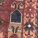 Tapis Turkmen afghan fait main 115x136cm