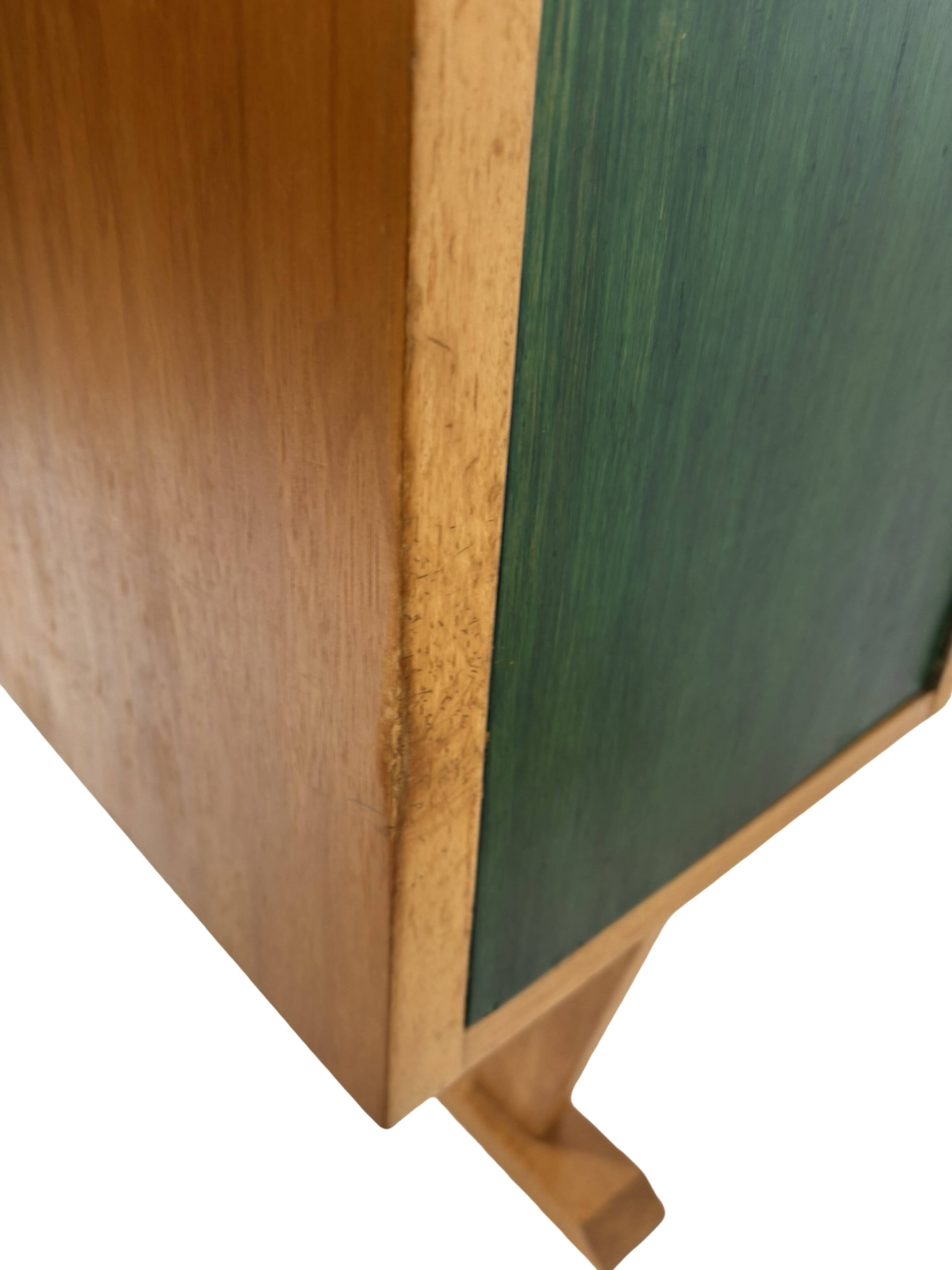 Bureau vintage des années 1960, design de bureau compact