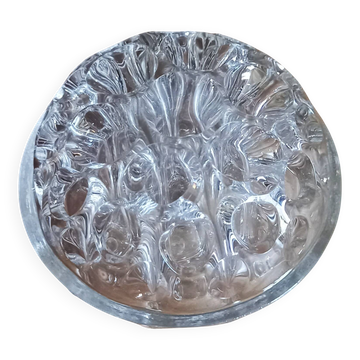 Pique fleurs rond 20 solilfores verre vintage