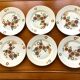 Set of 6 vintage dessert plates RDA