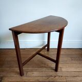 Vintage half-moon coffee table