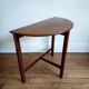 Vintage half-moon coffee table