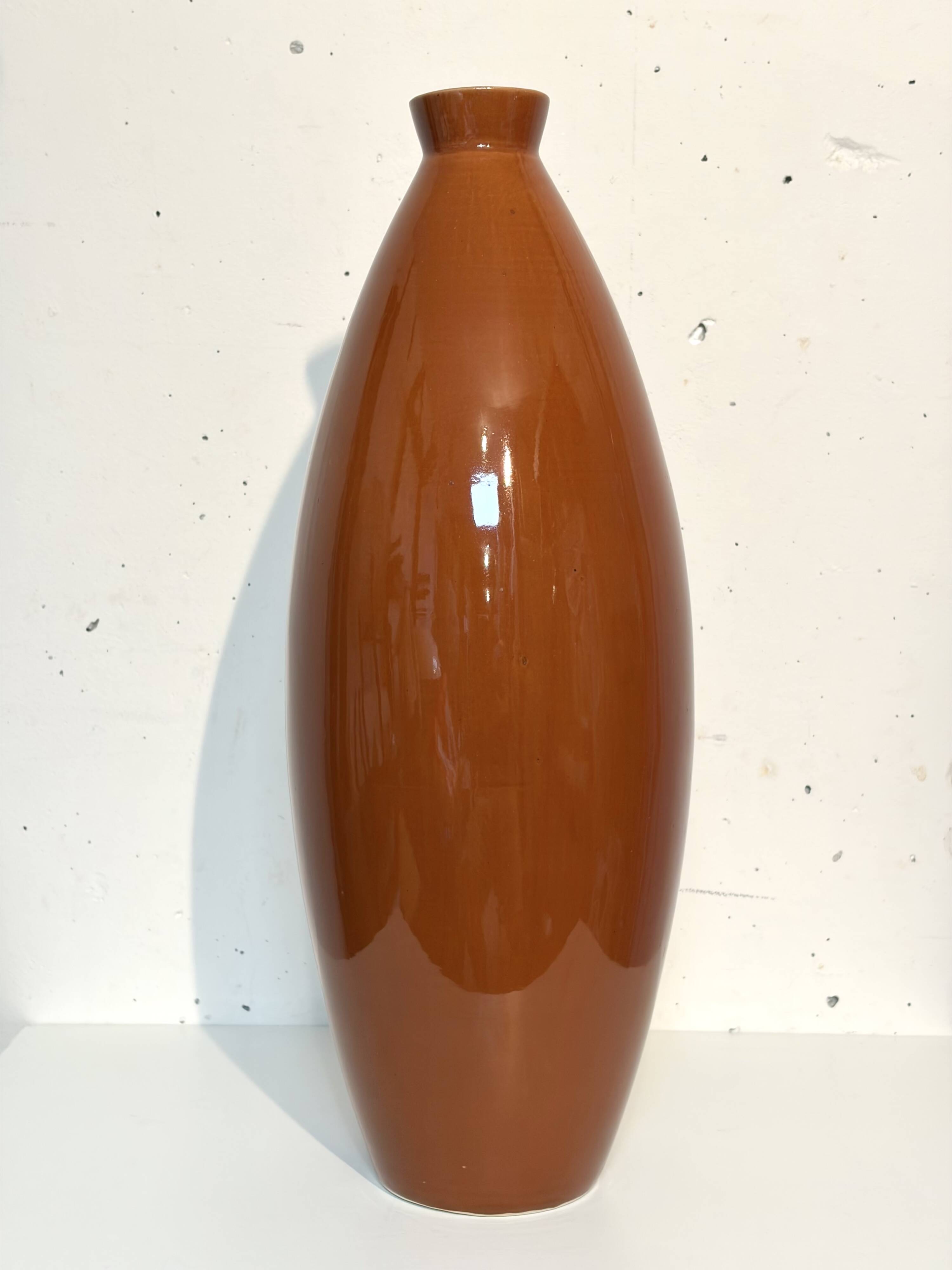 Lot de 3 grands vases céramique, 1980