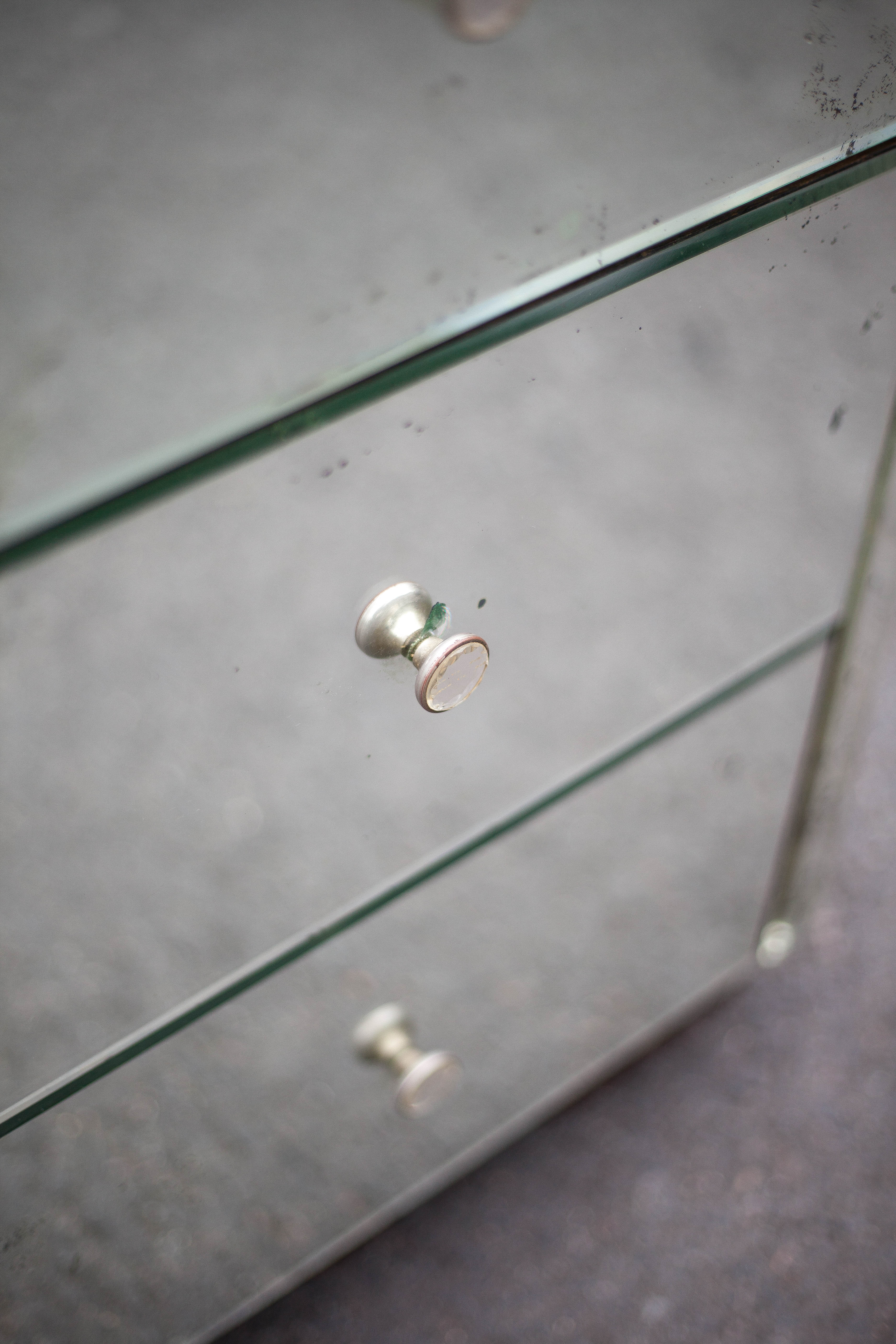 Art Deco mirror chest of drawer