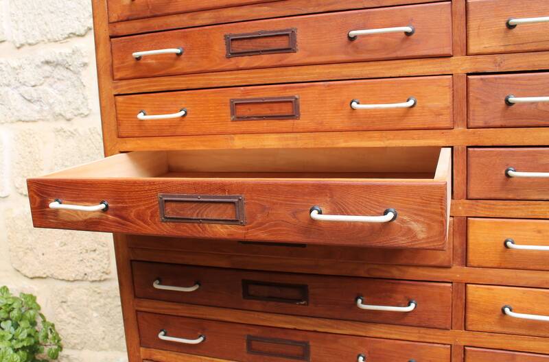 28-drawer craft cabinet