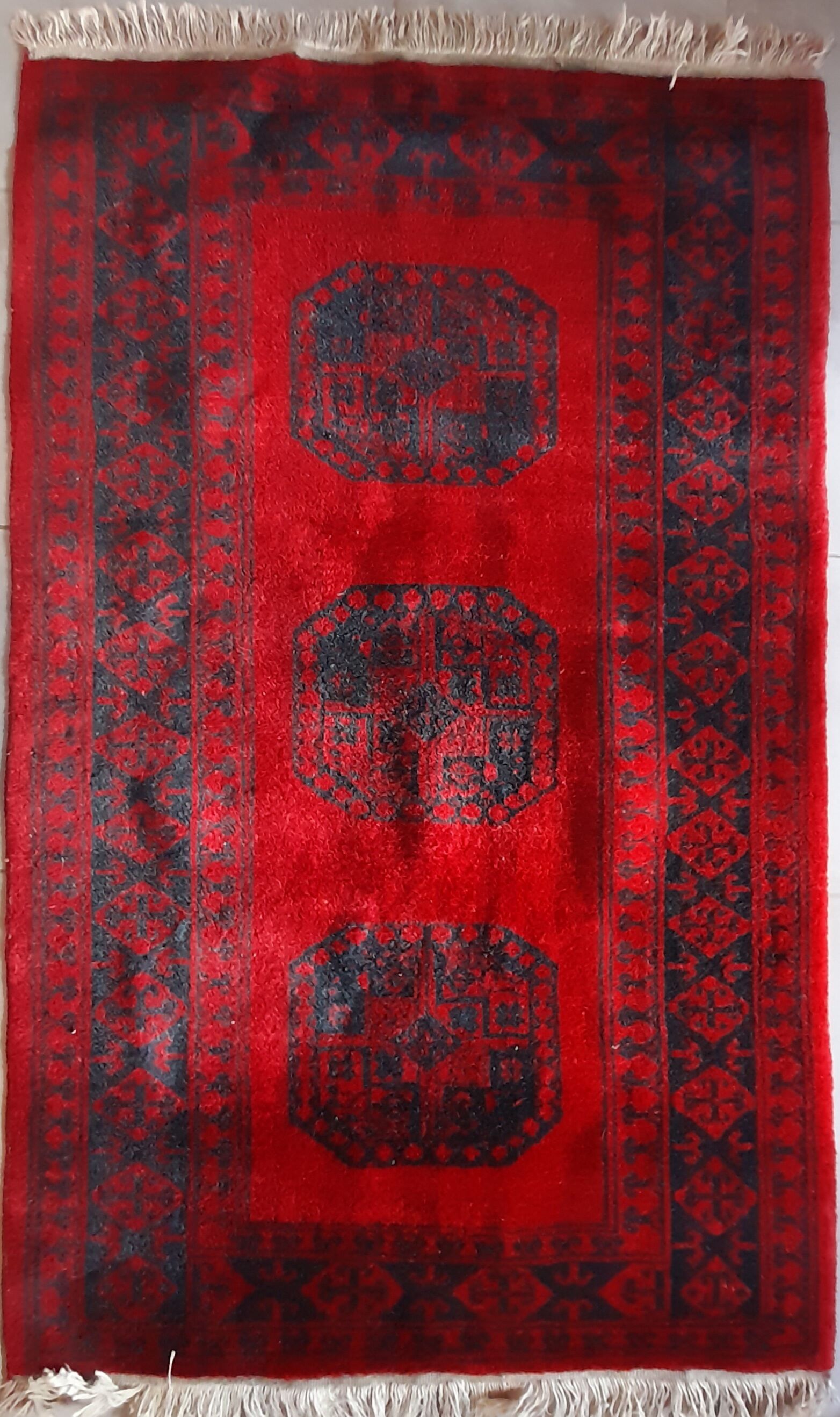 Handmade Afgan carpet 176x108 cm