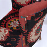 Fauteuil ethnic bergere