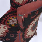 Fauteuil ethnic bergere