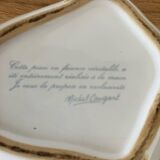 Vintage-beautiful earthenware terrine-white goose