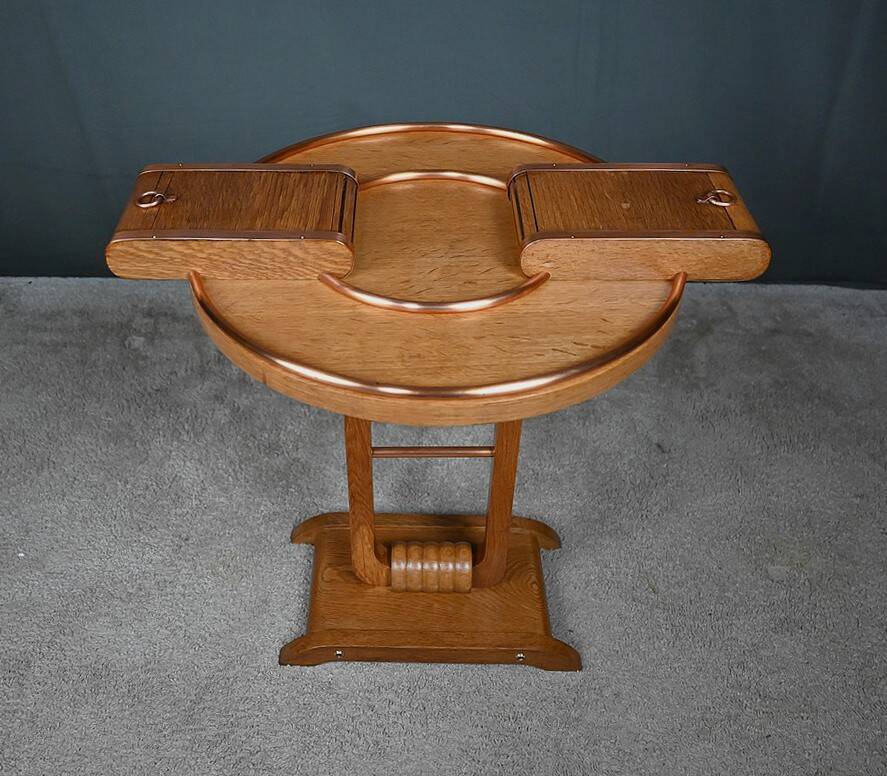Small Oak Smoking Table, Art Deco period – 1930