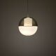 Glass Pendant Lamp by Wilhelm Wagenfeld for Peill and Putzler