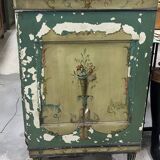 Painted wooden chest of drawers