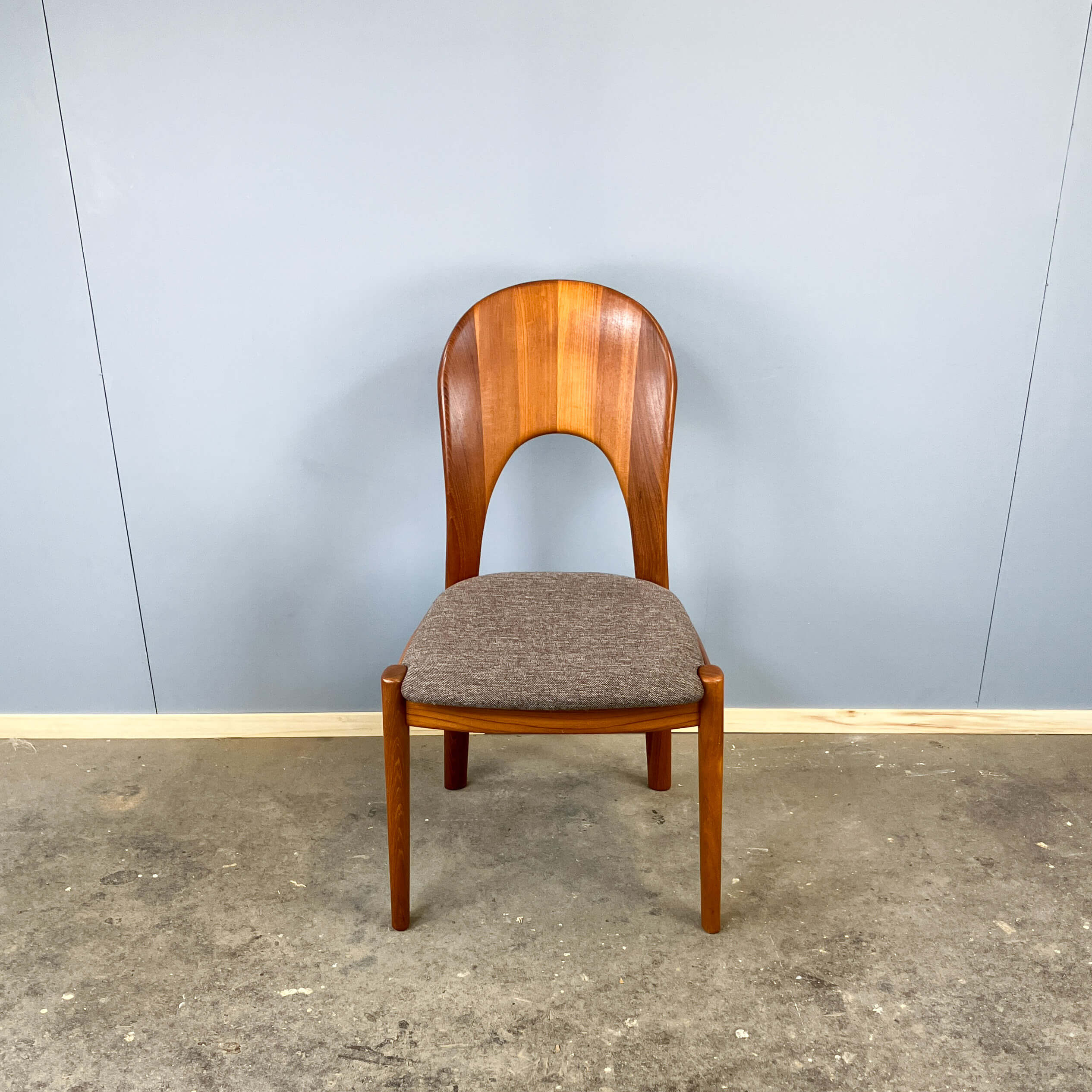 4 'Ole' dining chairs by Koefoeds Hornslet Møbelfabrik, teak, 1960s