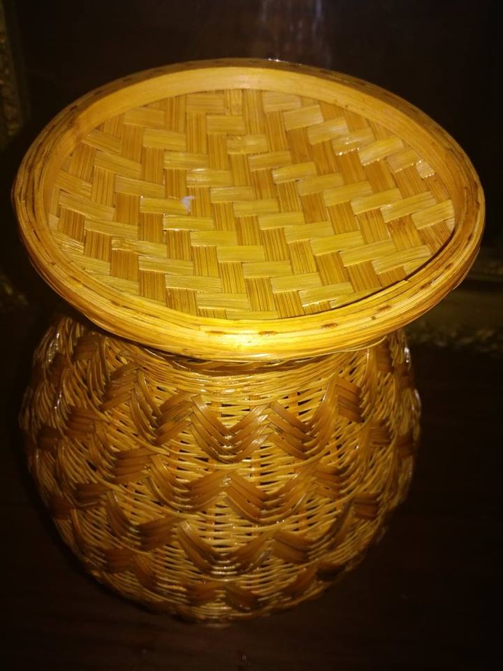Rattan vase