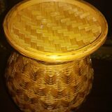 Rattan vase