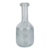 Vase soliflore verre bullé transparent, vintage