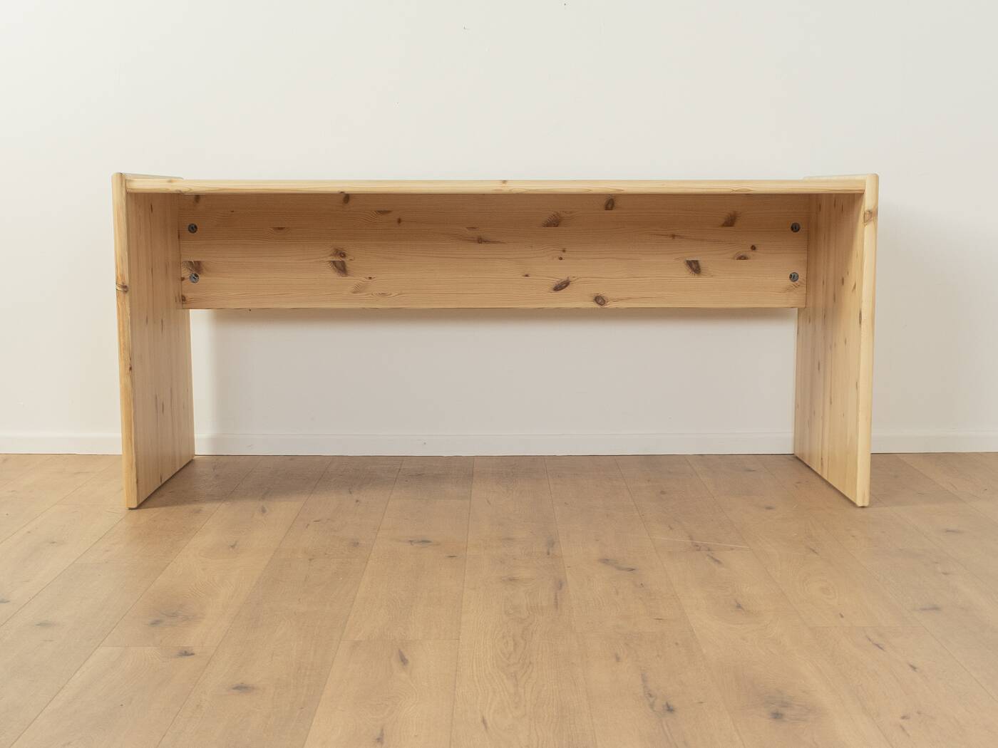 Solid wood desk from the 1980s