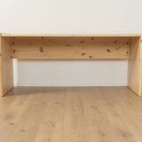 Solid wood desk from the 1980s