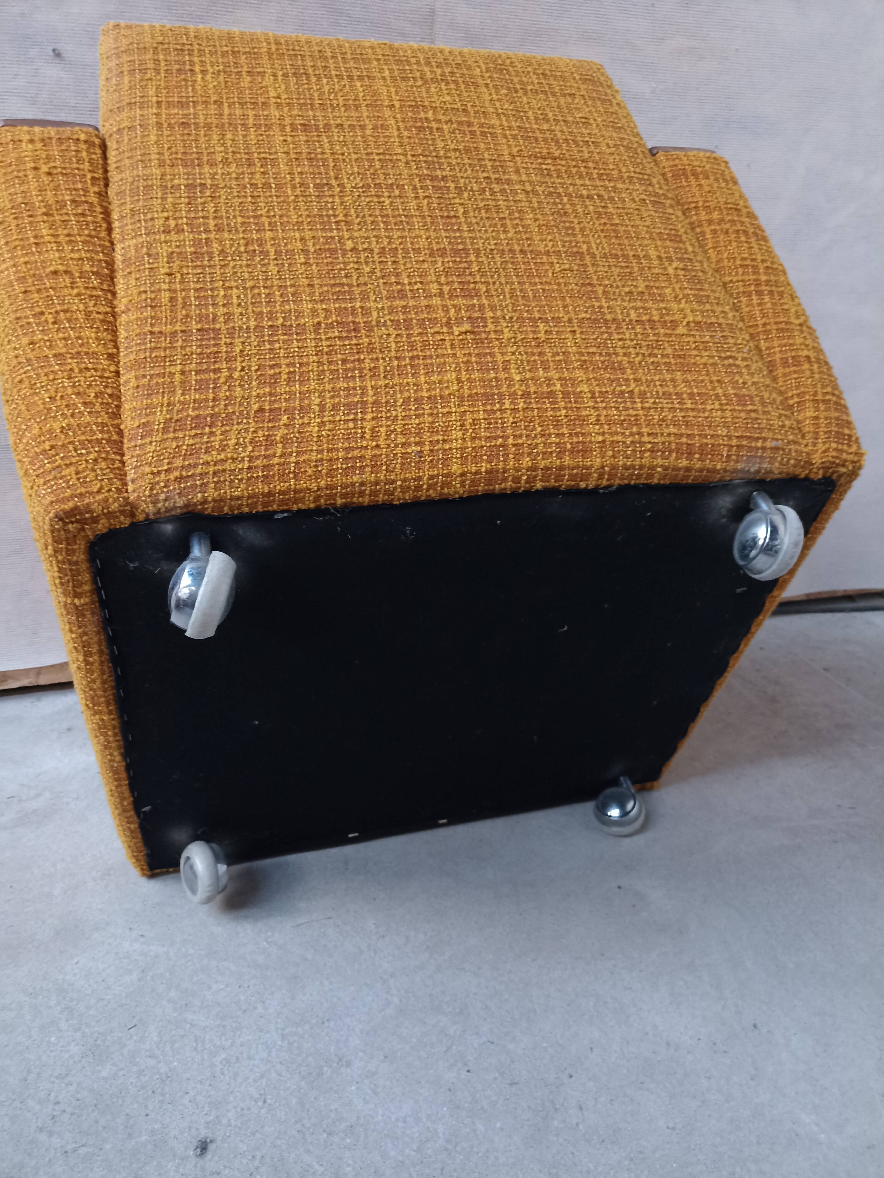 Pair vintage armchair