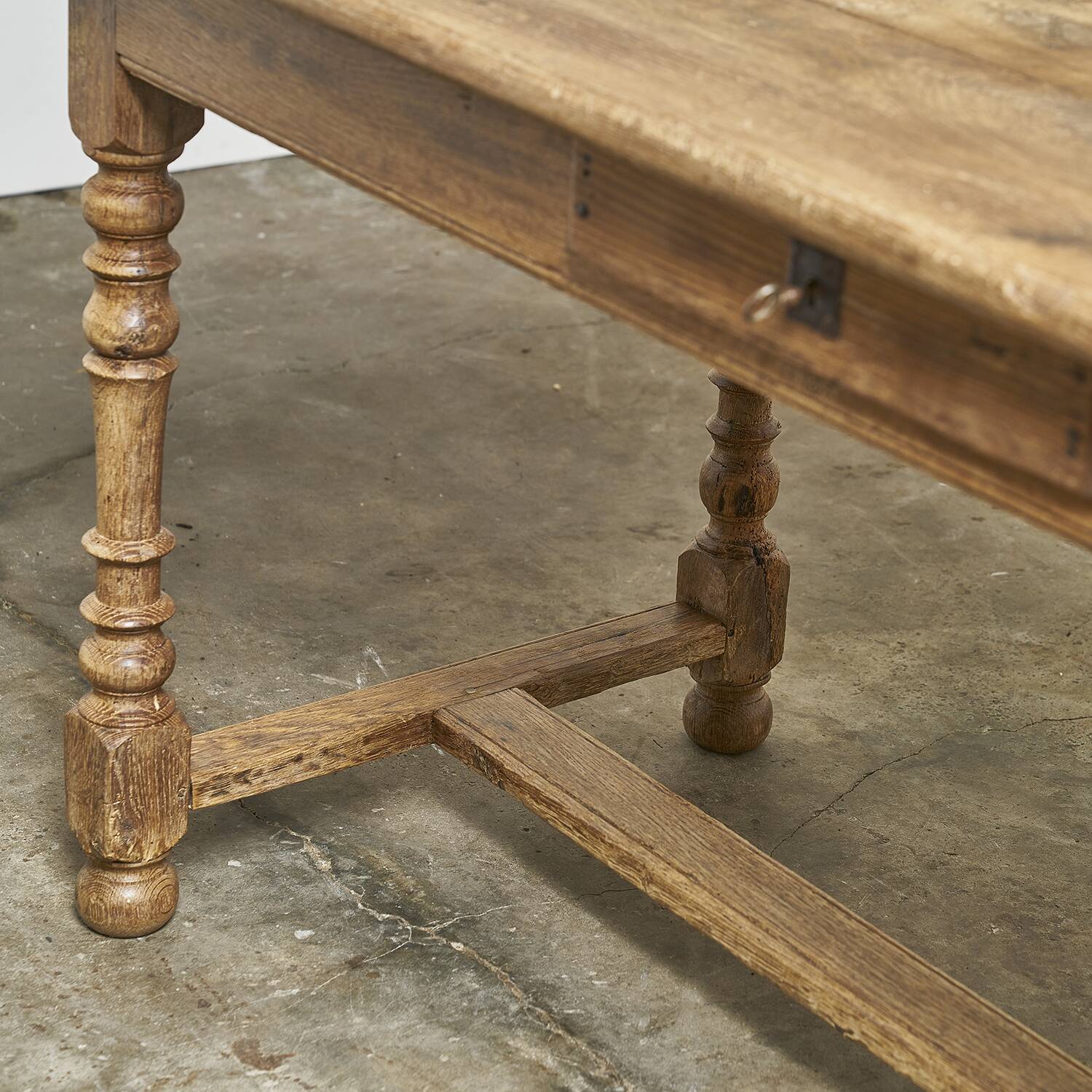 Oak farmhouse table