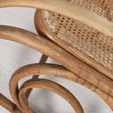 Rocking chair, curved wood