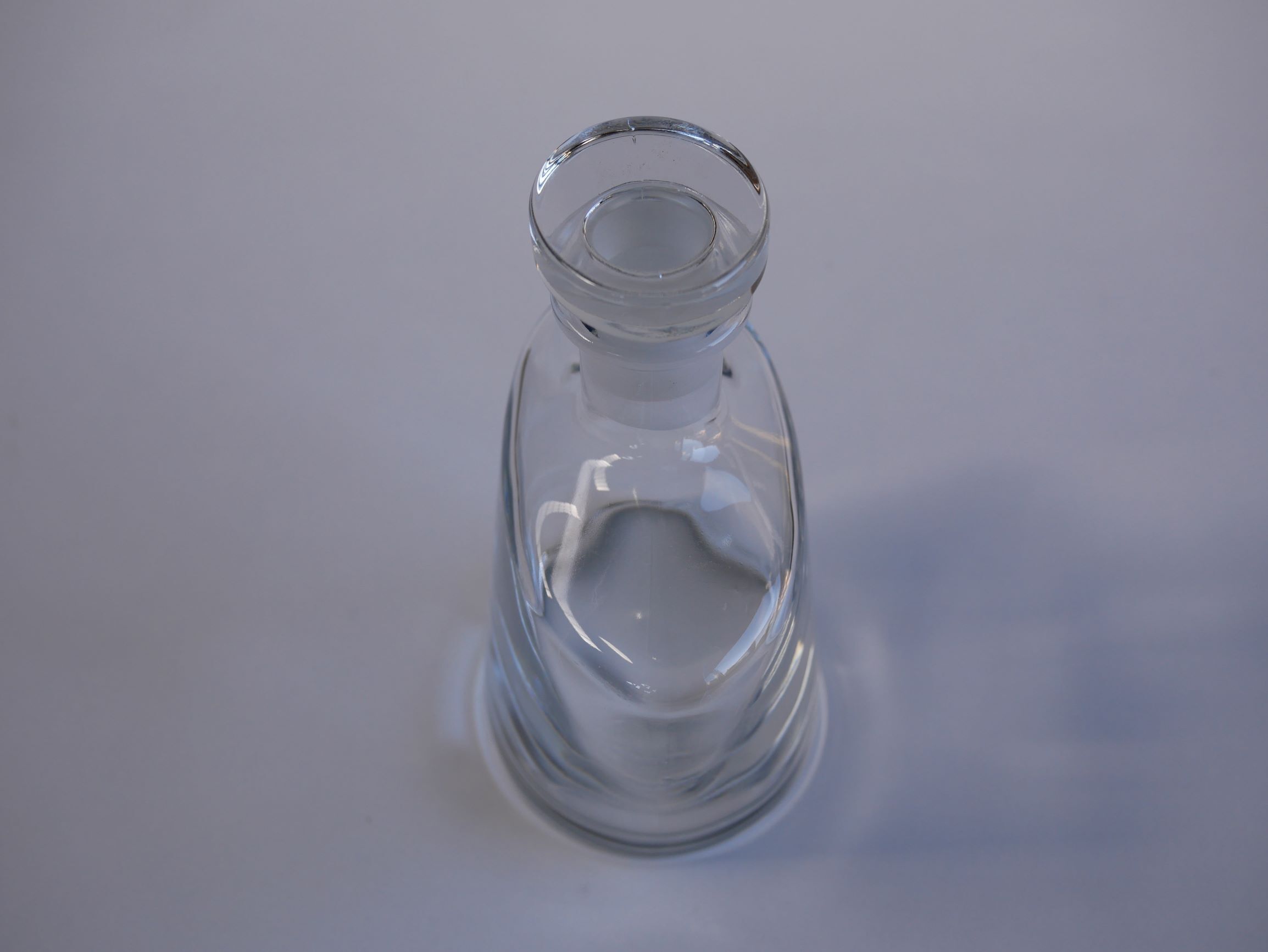 Vintage glass bottle