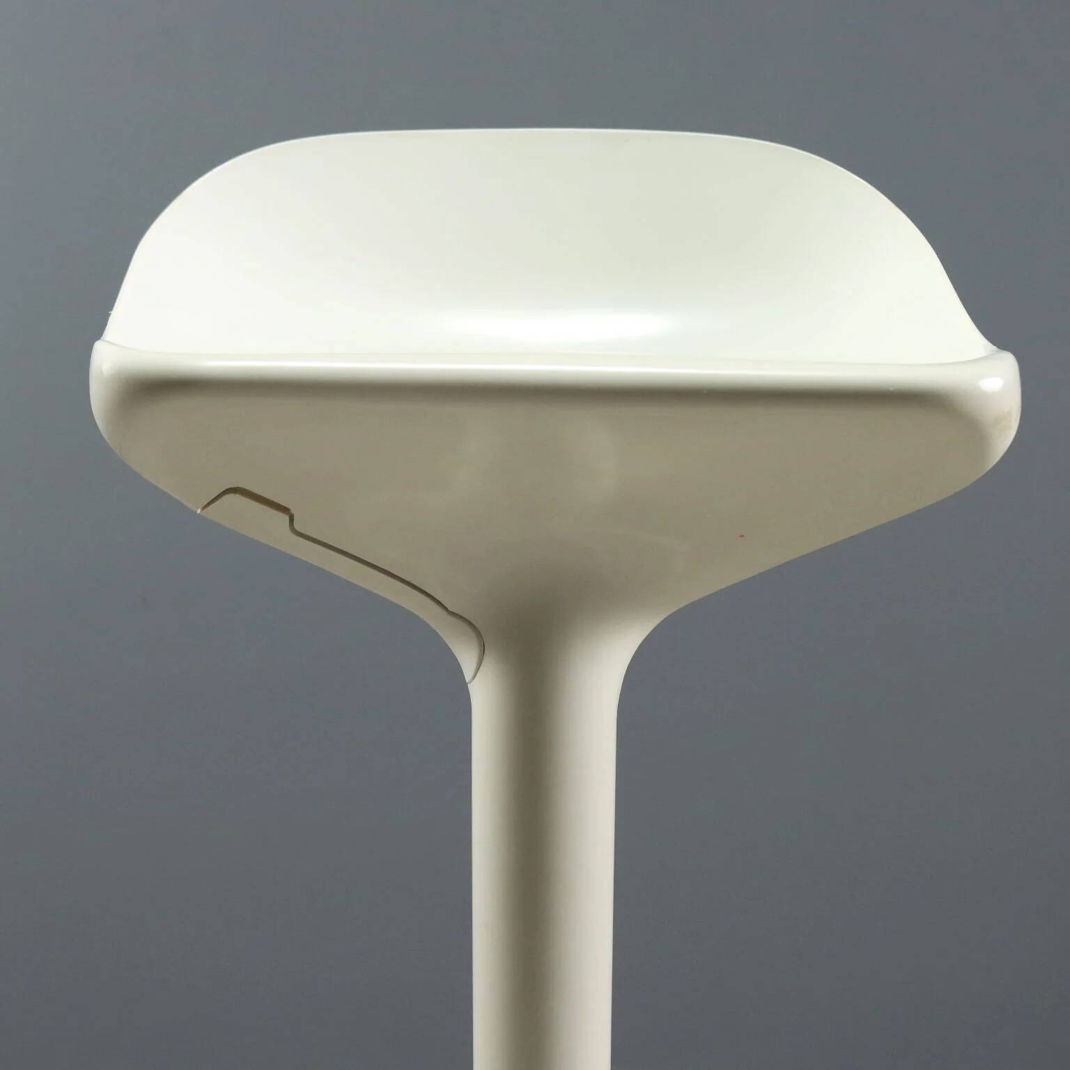 Kartell Spoon stool, vintage design, Antonio Citterio, 2000s