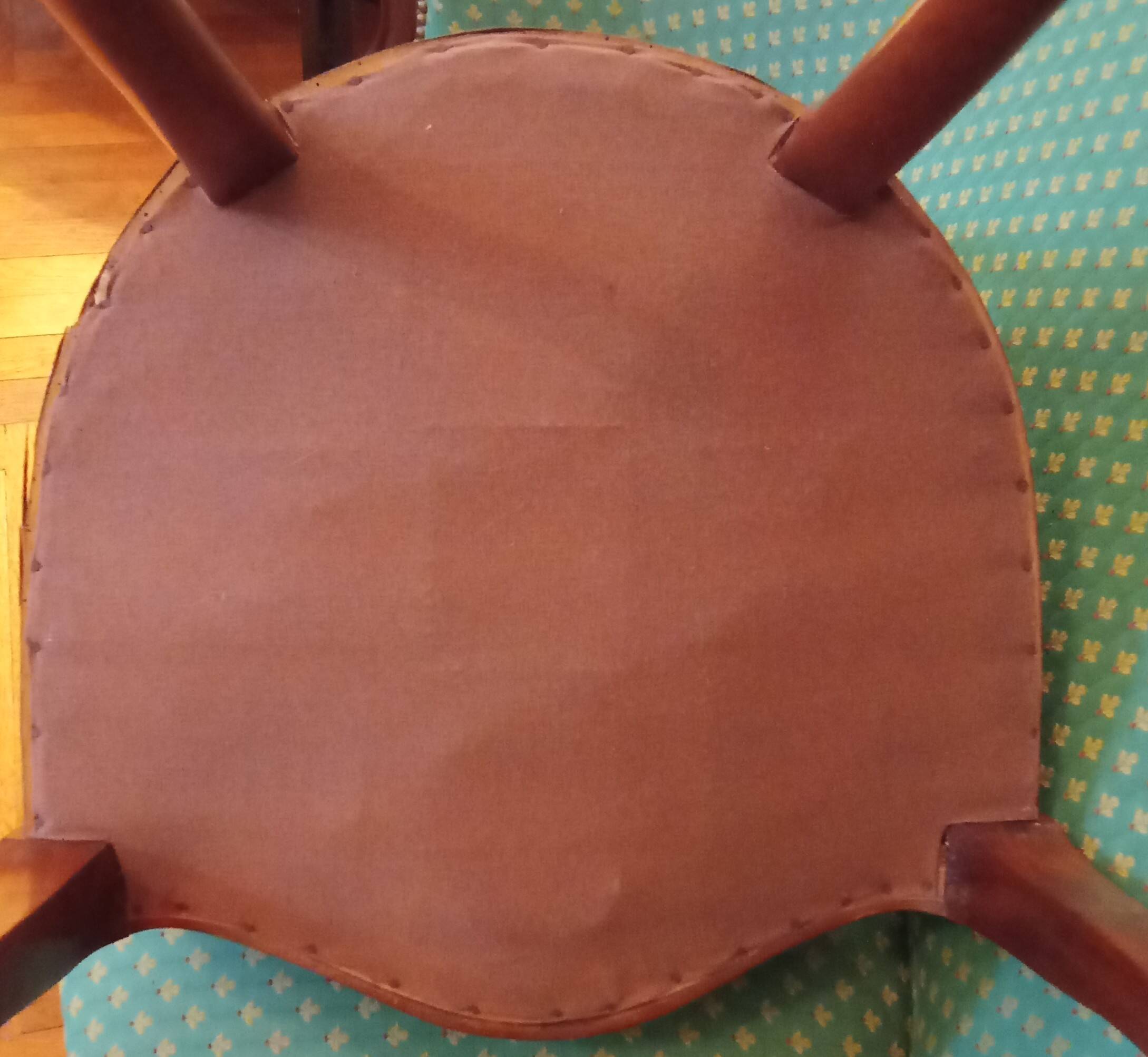 Ancienne banquette et ses deux chaises ancien salon  style Louis XV