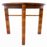 Round table from the 20th century in Art Deco style, Poland.