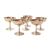 Set de 6 coupes en inox de Letang-Remy