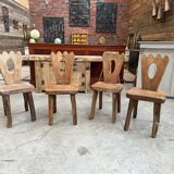 Set of 4 Olavi Hänninen chairs
