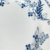 KG Luneville "Luculus" pedestal plate, late 19th-early 20th century