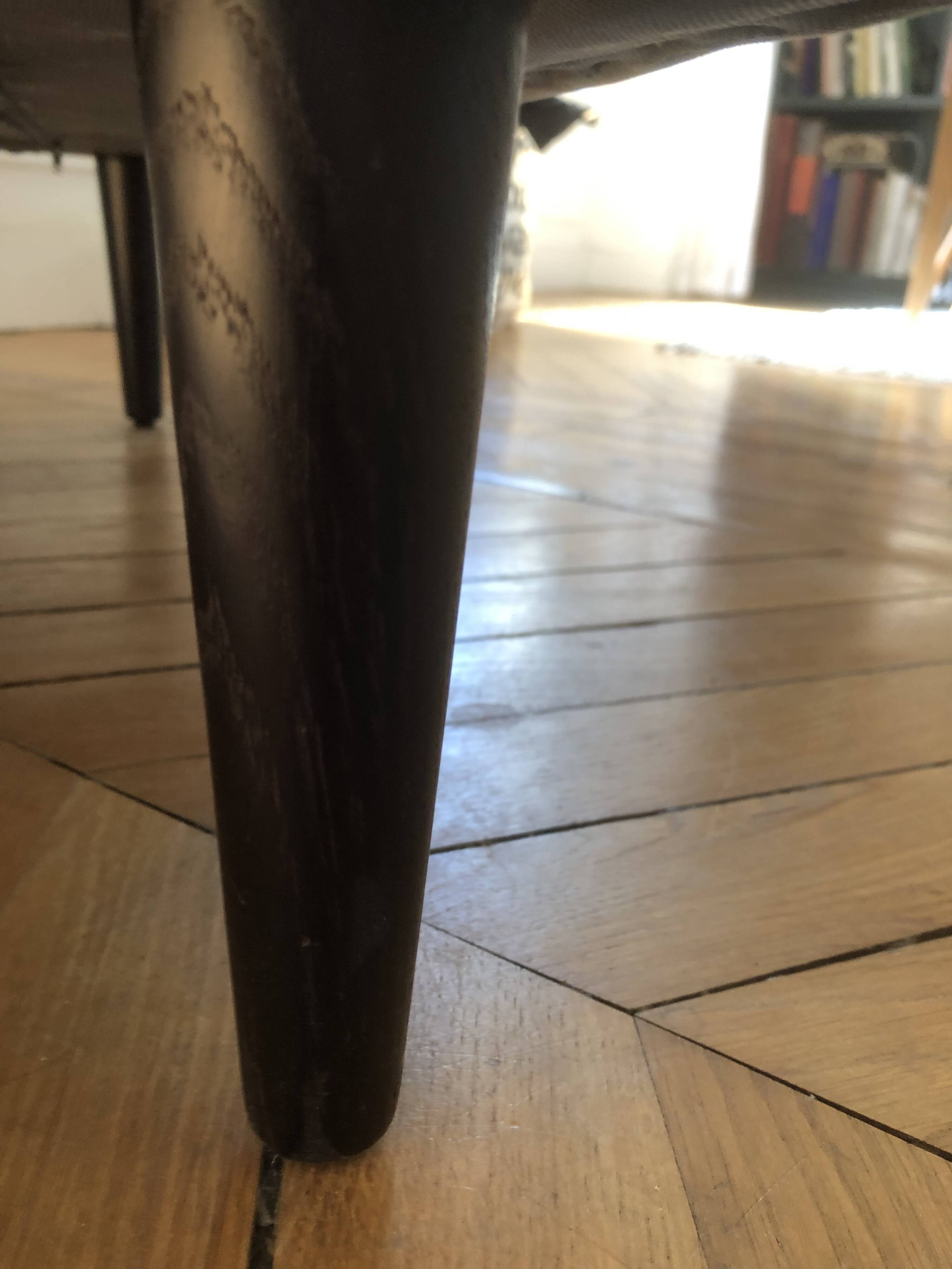 Bo Concept Osaka gray velvet armchair