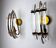 Pair of Venini wall lamps, Italy, 1970