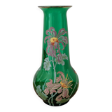 Art Nouveau vase in hand-painted blown glass – Legras style