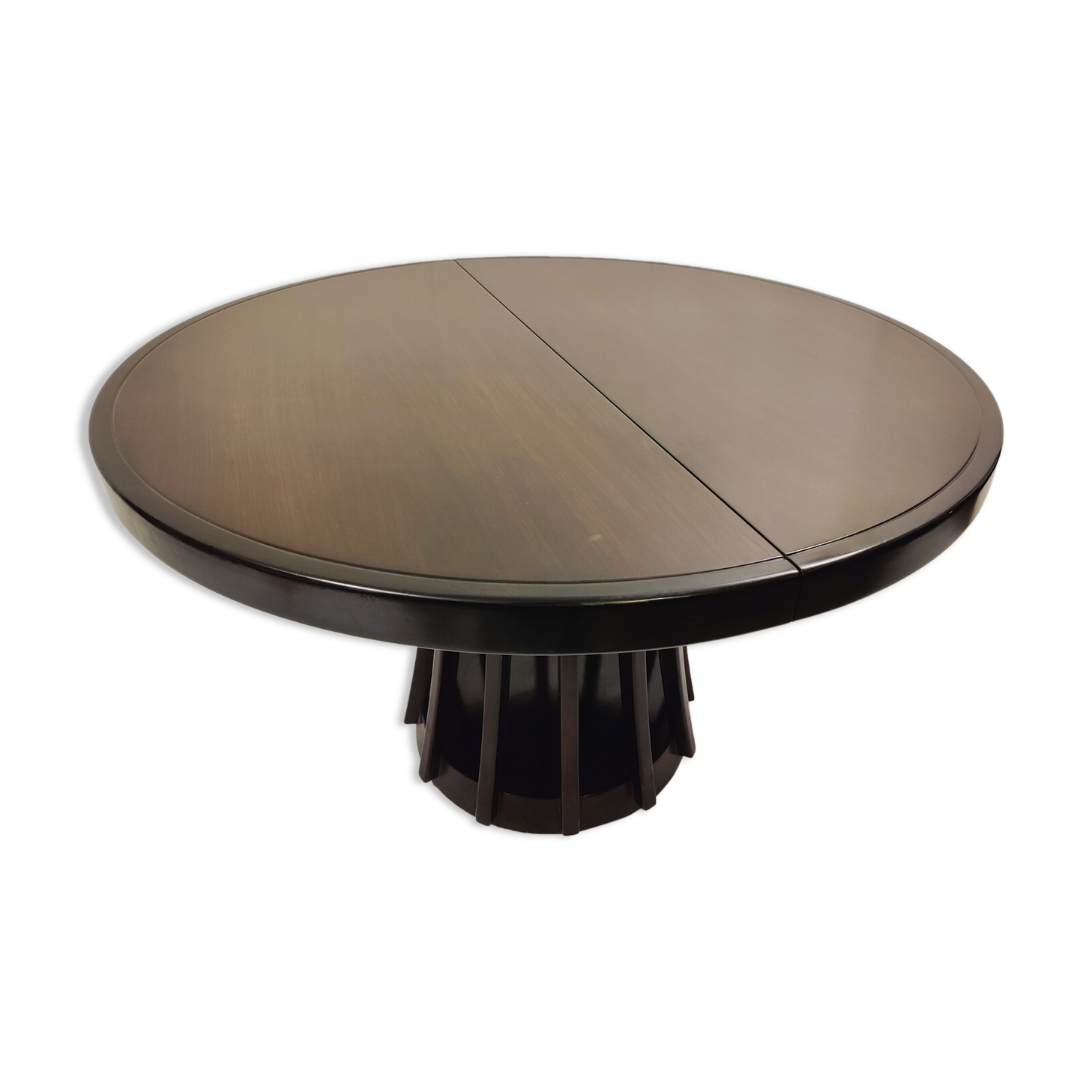 Mid century modern extendable dining table