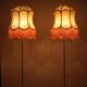 Pair of Bergboms floor lamps, G-024, brass, modern Scandinavian / mid-century style.