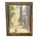 Tableau 1900 mis sous verre