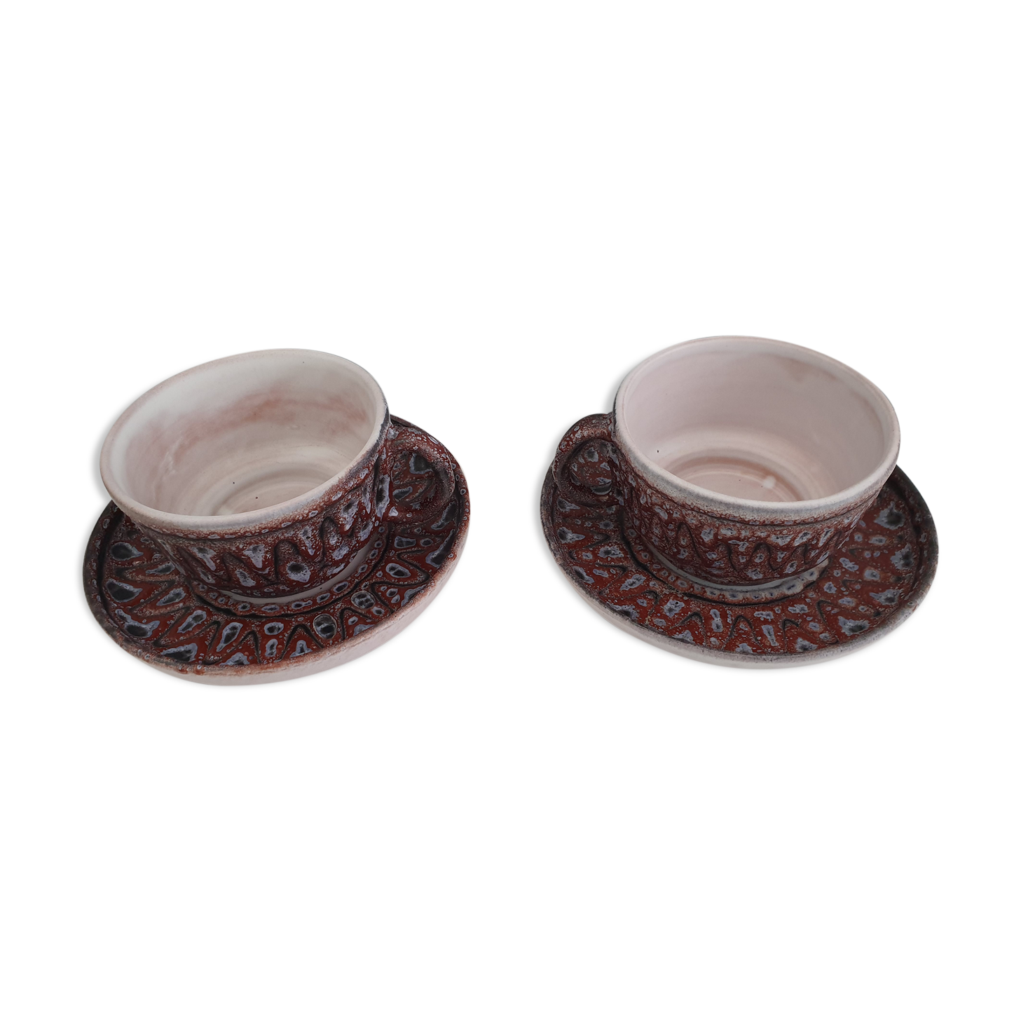 Two cups Jean Austruy Vallauris