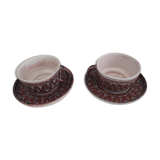 Two cups Jean Austruy Vallauris