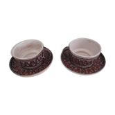 Two cups Jean Austruy Vallauris